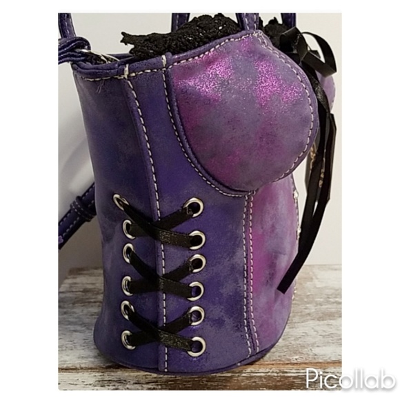 Purple Corset Crossbody Hanbag 💜 - Picture 5 of 8